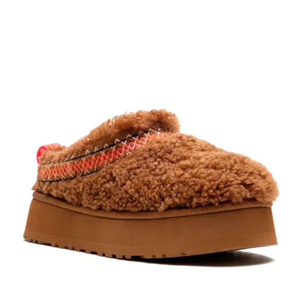UGG Tazz Slipper Heritage Braid Hardwood (Women’s) Size 9 - Picture 2 of 14